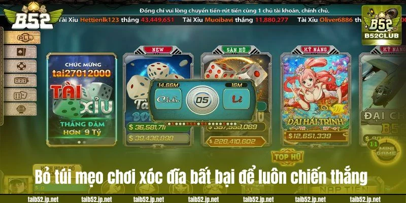 Bỏ túi mẹo chơi xóc đĩa bất bại để luôn chiến thắng.